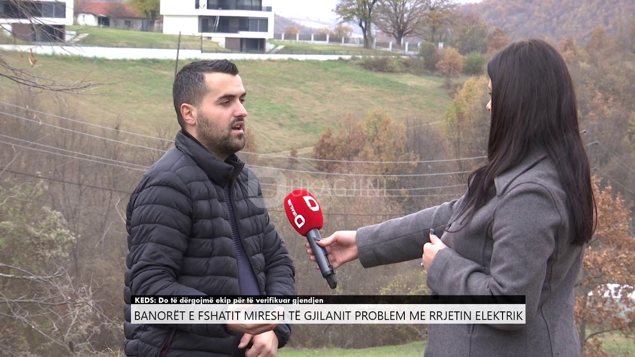 Banor&euml;t e fshatit Miresh t&euml; Gjilanit problem me rrjetin elektrik
