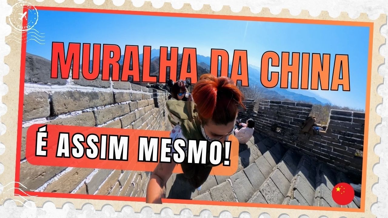 O que é realmente visitar a Muralha da China (TOUR COMPLETO)