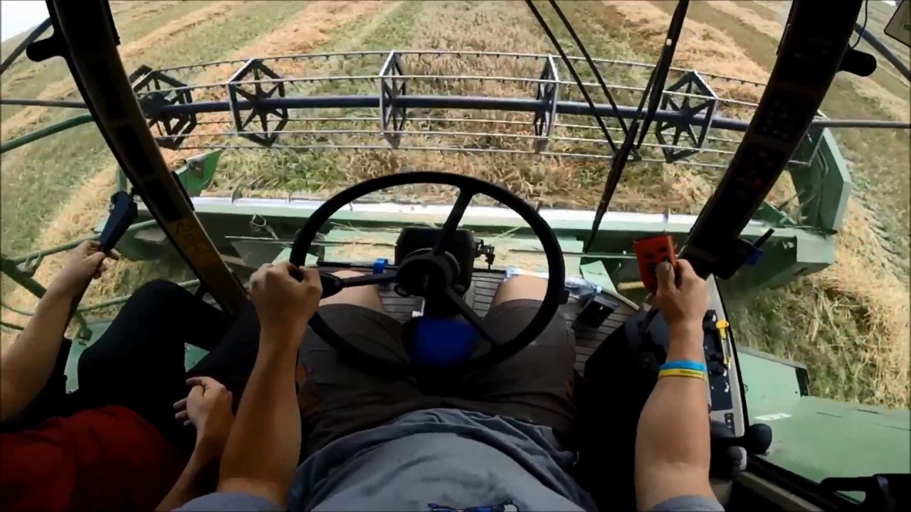 [GoPro] Cabview || John Deere 2264 / ŽNĚ 2018 (POHLED ŘIDIČE) *HD*