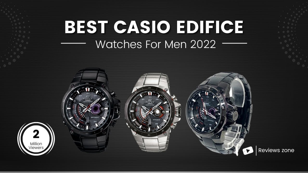 Best Casio Edifice Watches For Men On 2025
