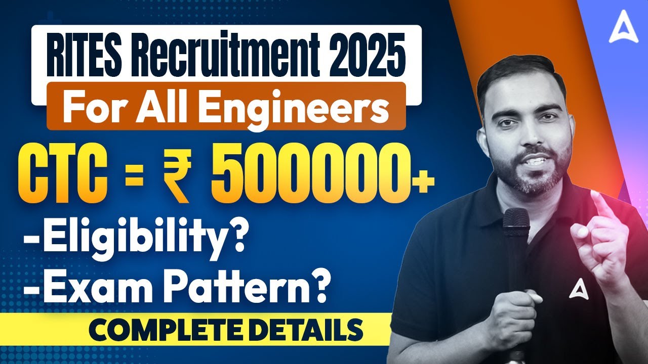 RITES Recruitment 2025 | Engineer Recruitment 2025 | Eligibility, Exam Pattern & Salary Explained