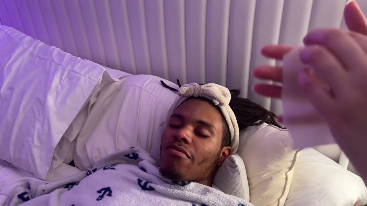ASMR spa day with my bf ◡̈ 