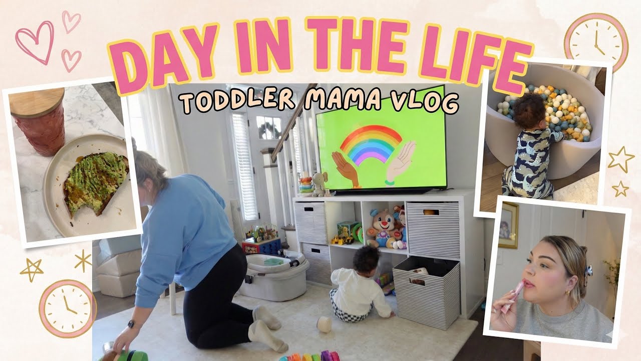 A *REAL LIFE* VLOG AS A TODDLER MAMA | PLAYROOM UPDATES + MORE