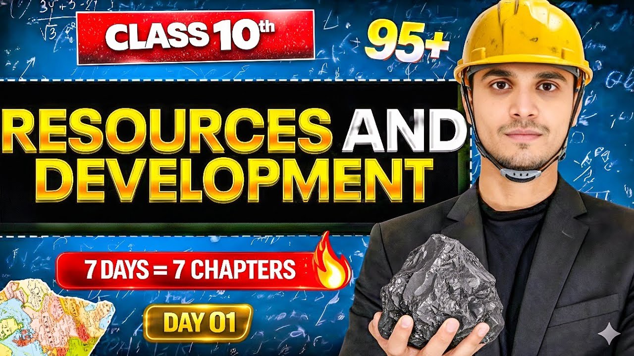 Resources and Development ONESHOT || Geography Class 10th  Score 95+ Strategy - Ashutosh Sir