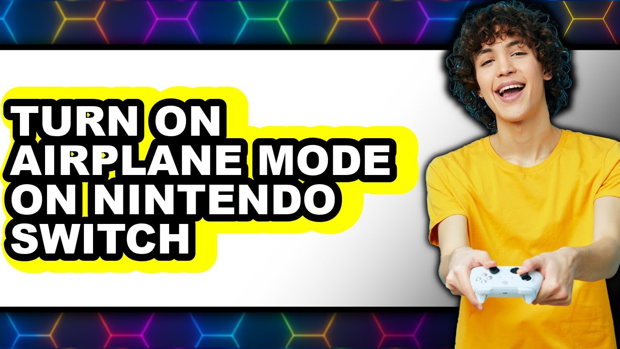 How to Turn on Airplane Mode on Nintendo Switch - Step by Step