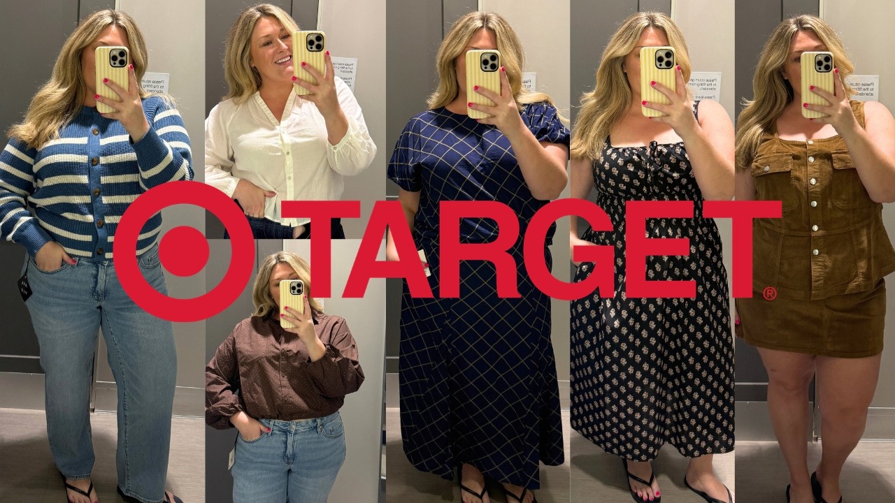 ОСЕННИЙ ШОПИНГ В TARGET: ОБЗОР ПОКУПОК НА РАЗМЕР 16 PLUS SIZE! 🍂