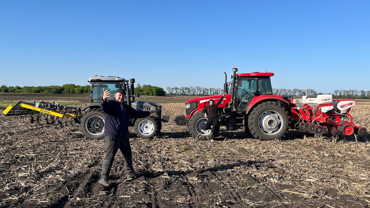 Все буде Україна! Нікому допомогти малому фермеру... СКАУТ 904С - YTO 1404. Культивація - посівна.