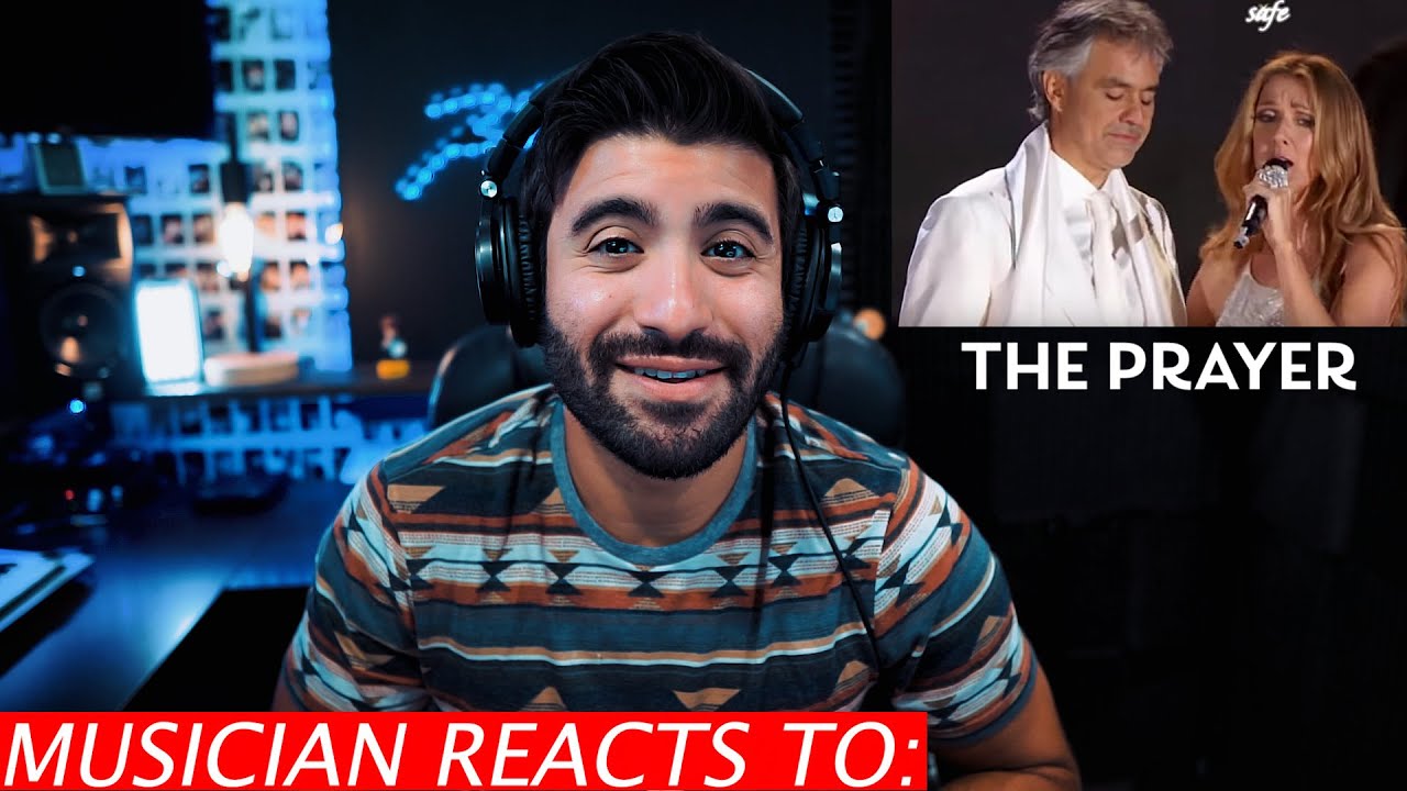Musician Reacts To Andrea Bocelli, Céline Dion - The Prayer