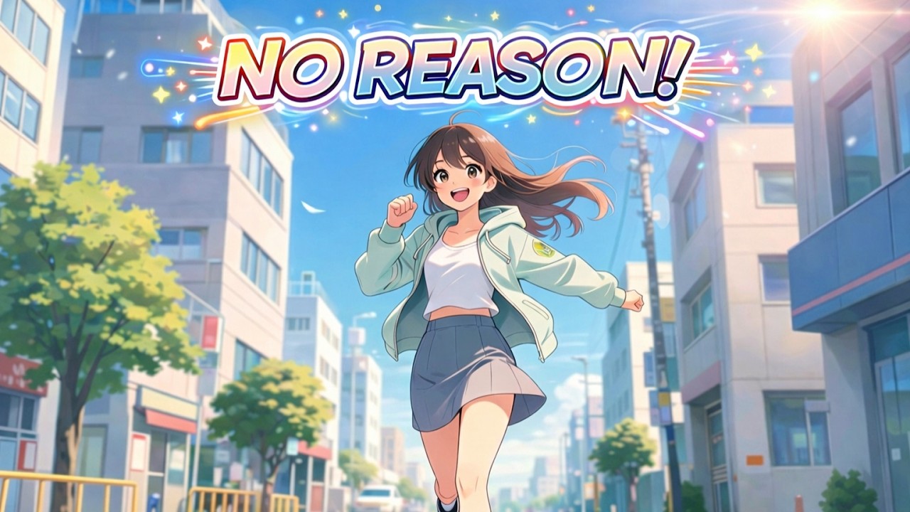 NO REASON! | Upbeat Anime Opening Song | Original J-POP