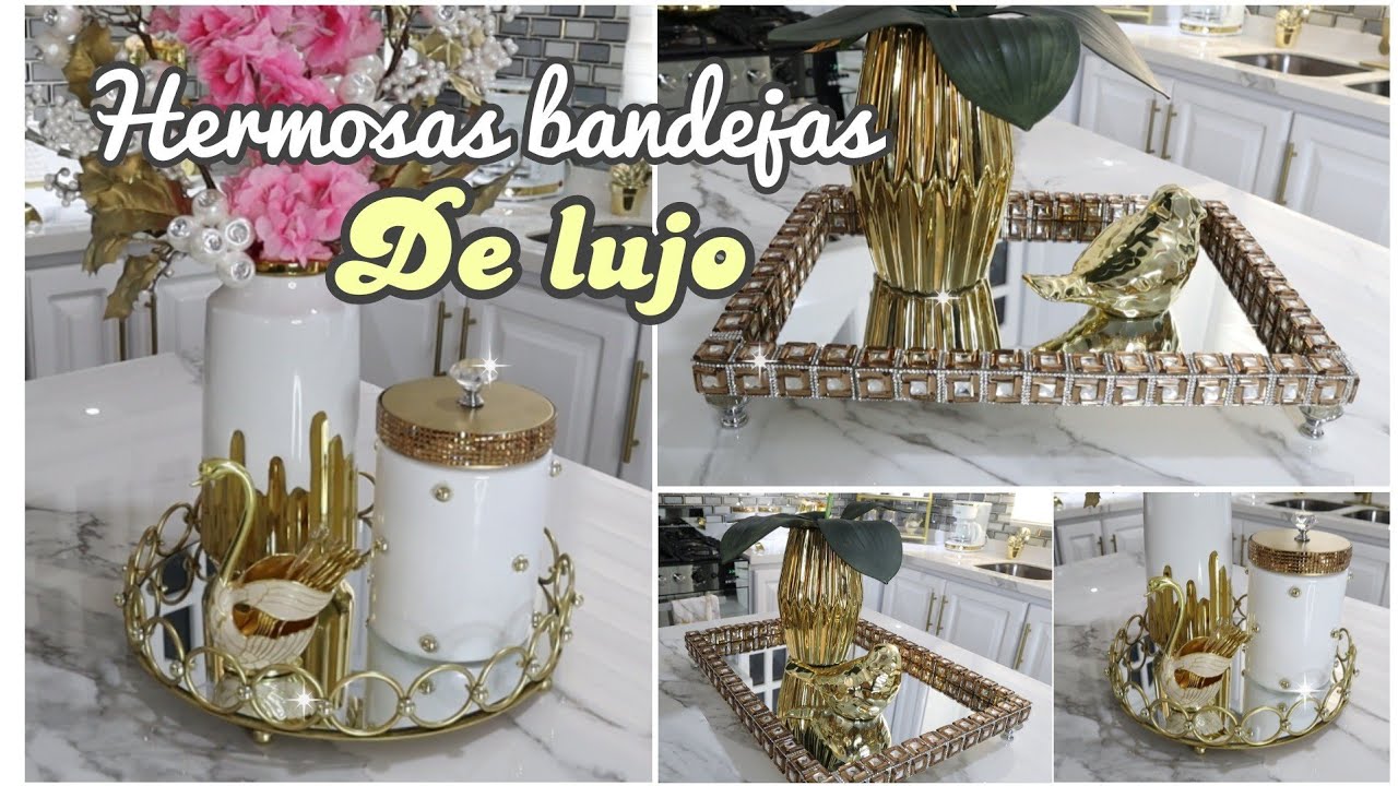 2 FORMAS DE HACER BANDEJAS ELEGANTES