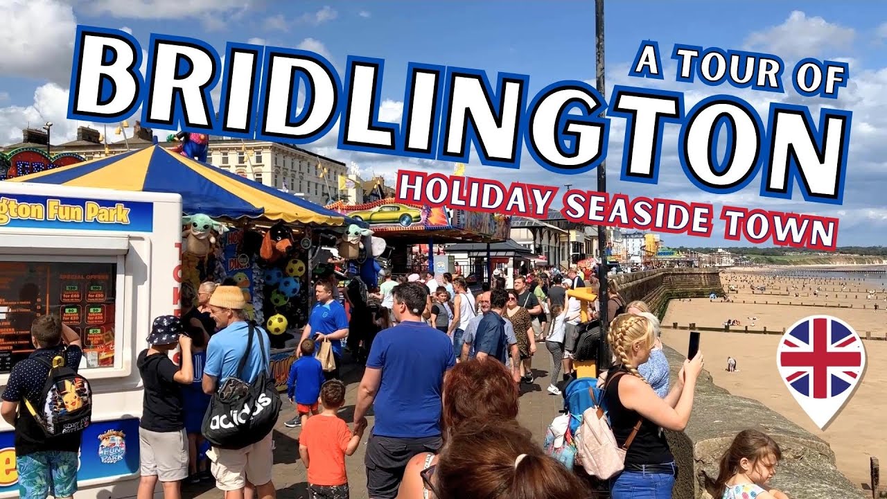 【Bridlington】Bridlington Spa｜Seaside Walk Around｜Best Yorkshire Beaches｜Coastal｜🇬🇧 Historic Harbour