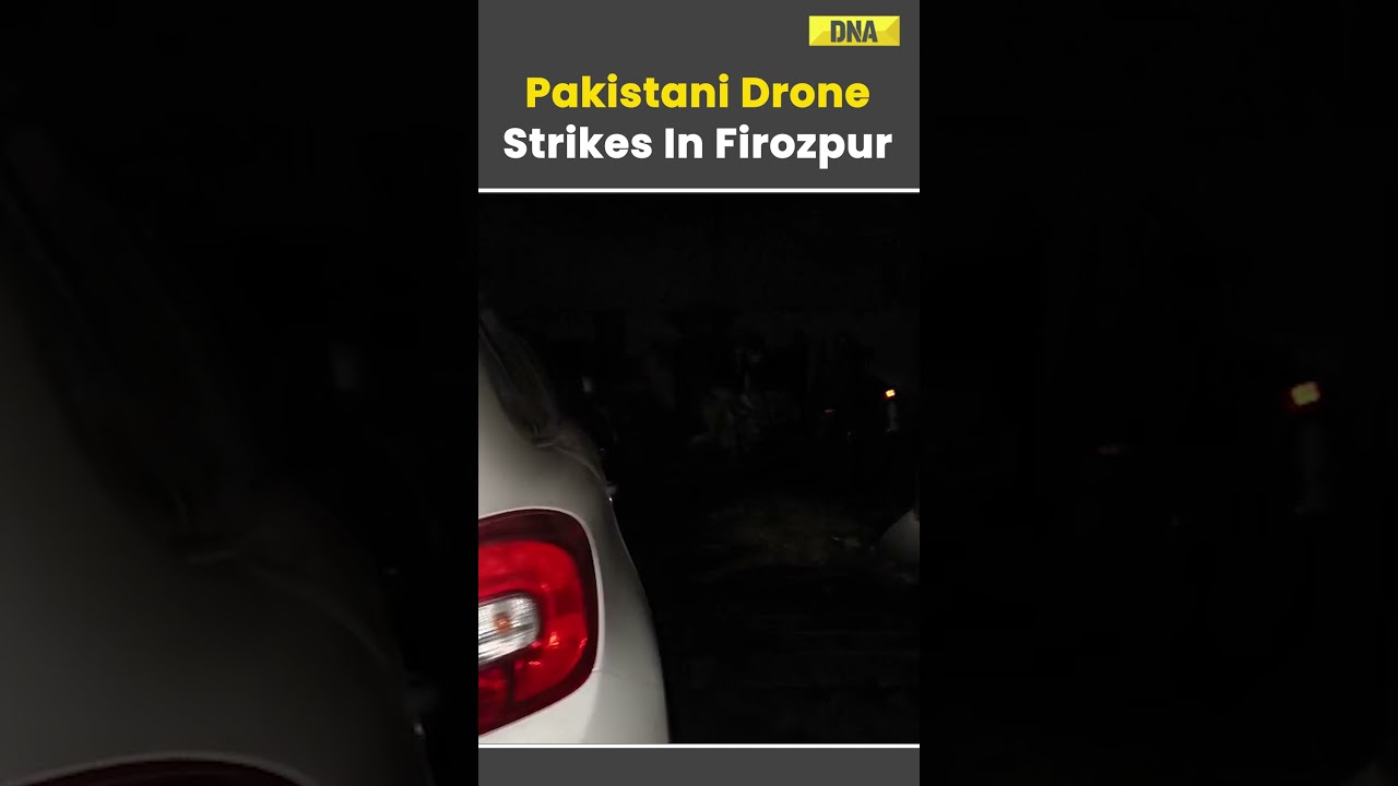 India Pakistan News Live: Pakistani Drone Targets Civilian Area In Punjab Firozpur #india #pakistan