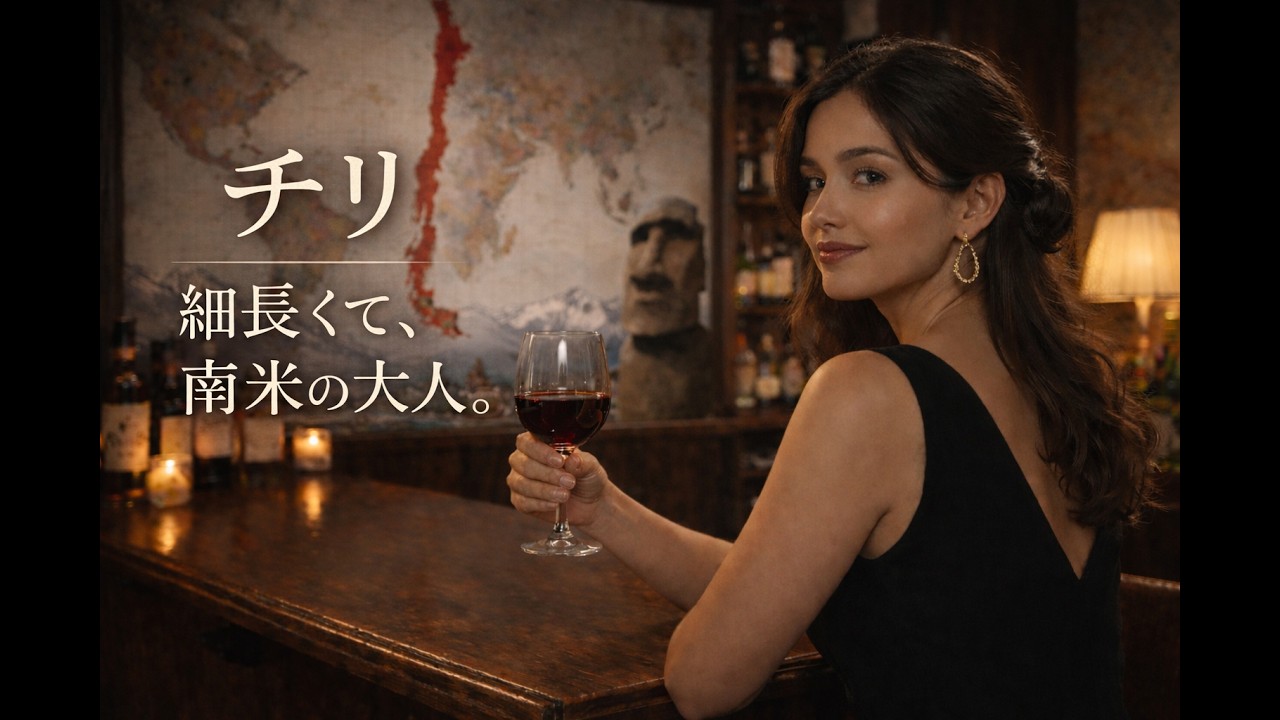 【世界BAR】南米で一番静かな国、チリ