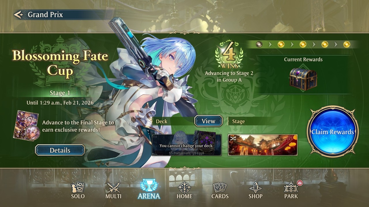 [シャドバWB] Shadowverse: Worlds Beyond  - Set5 - Blossoming Fate - GP Cup2 - Stage 1 - Group A