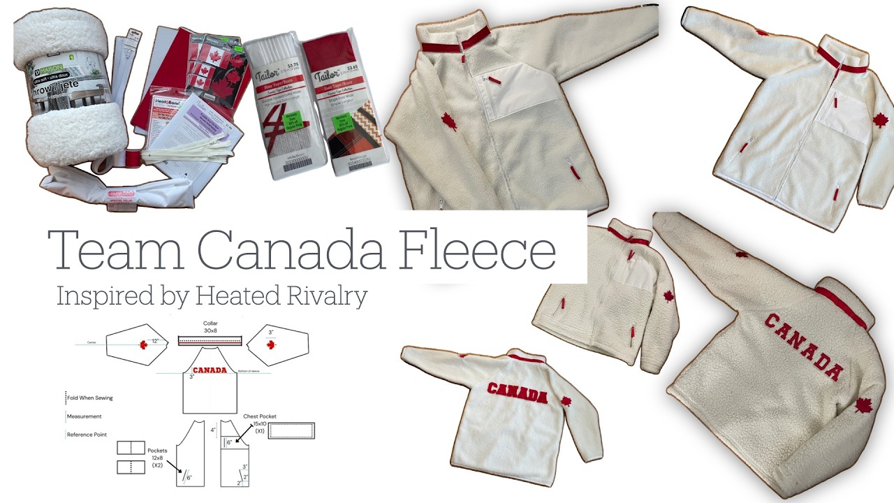 Team Canada Fleece Inspired By Heated Rivalry