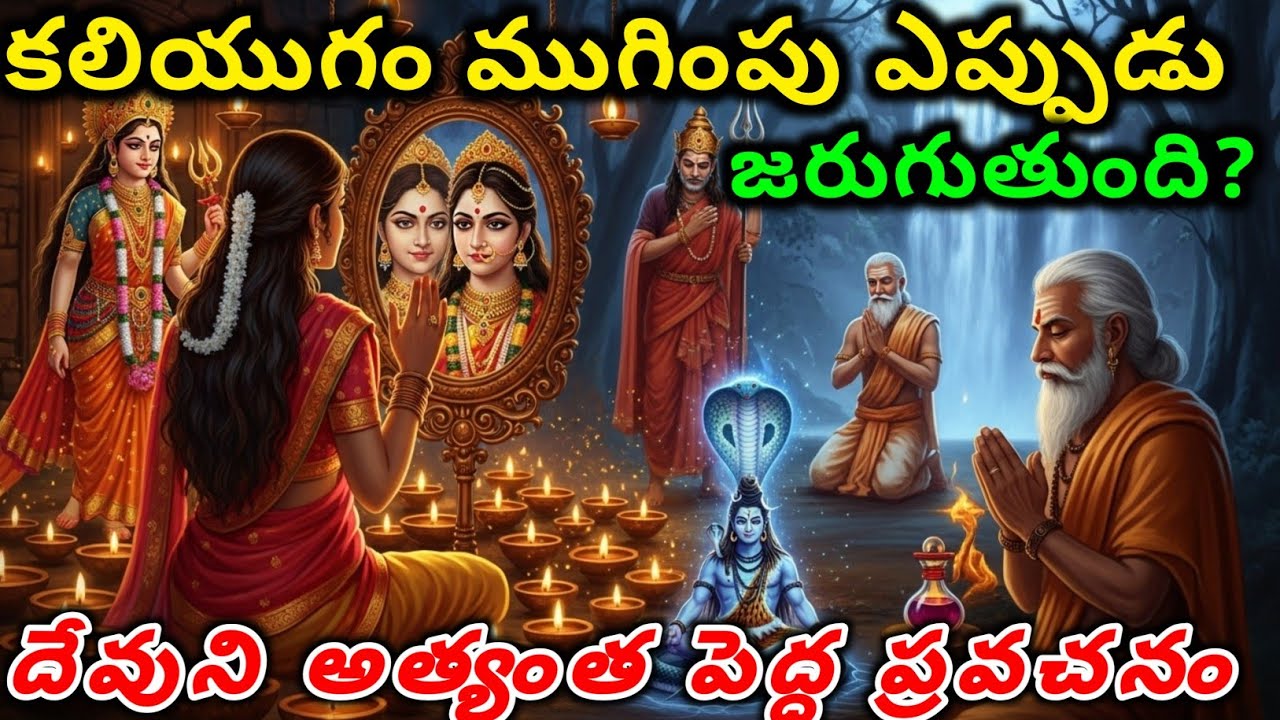 కలియుగం ముగింపు ఎప్పుడు జరుగుతుంది? దేవుని అత్యంత | telugu motivational story | bhagavad gita telugu
