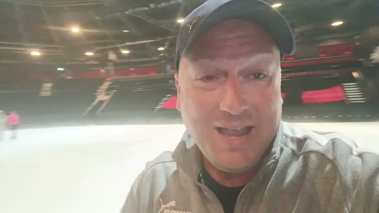 Ice Skating at Blackpool pleasure beach arena September 2023