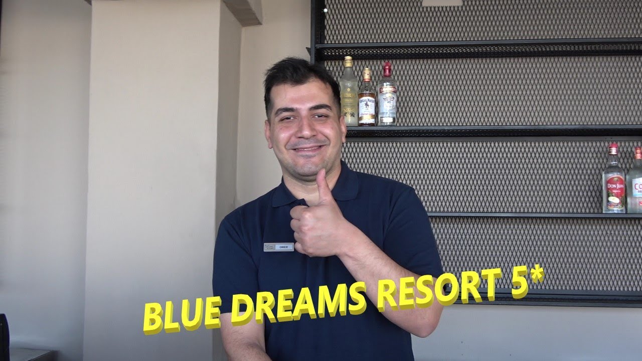 Отель Blue Dreams Resort. Начинаем знакомство! Море, пляж, American Snaks!