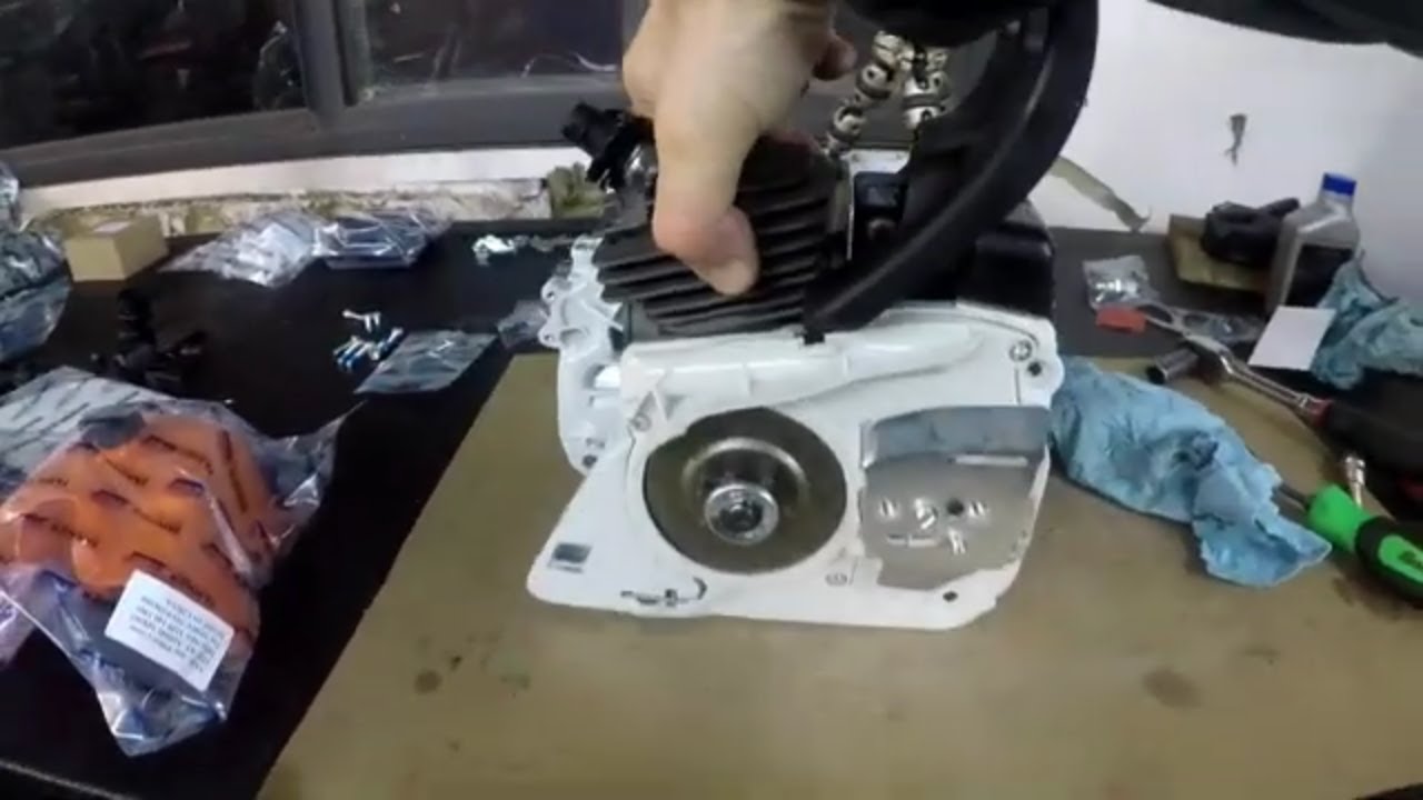 Farmertec MS361 Assembly Part 2 (Chain Brake, Tensioner, Oil Pump)