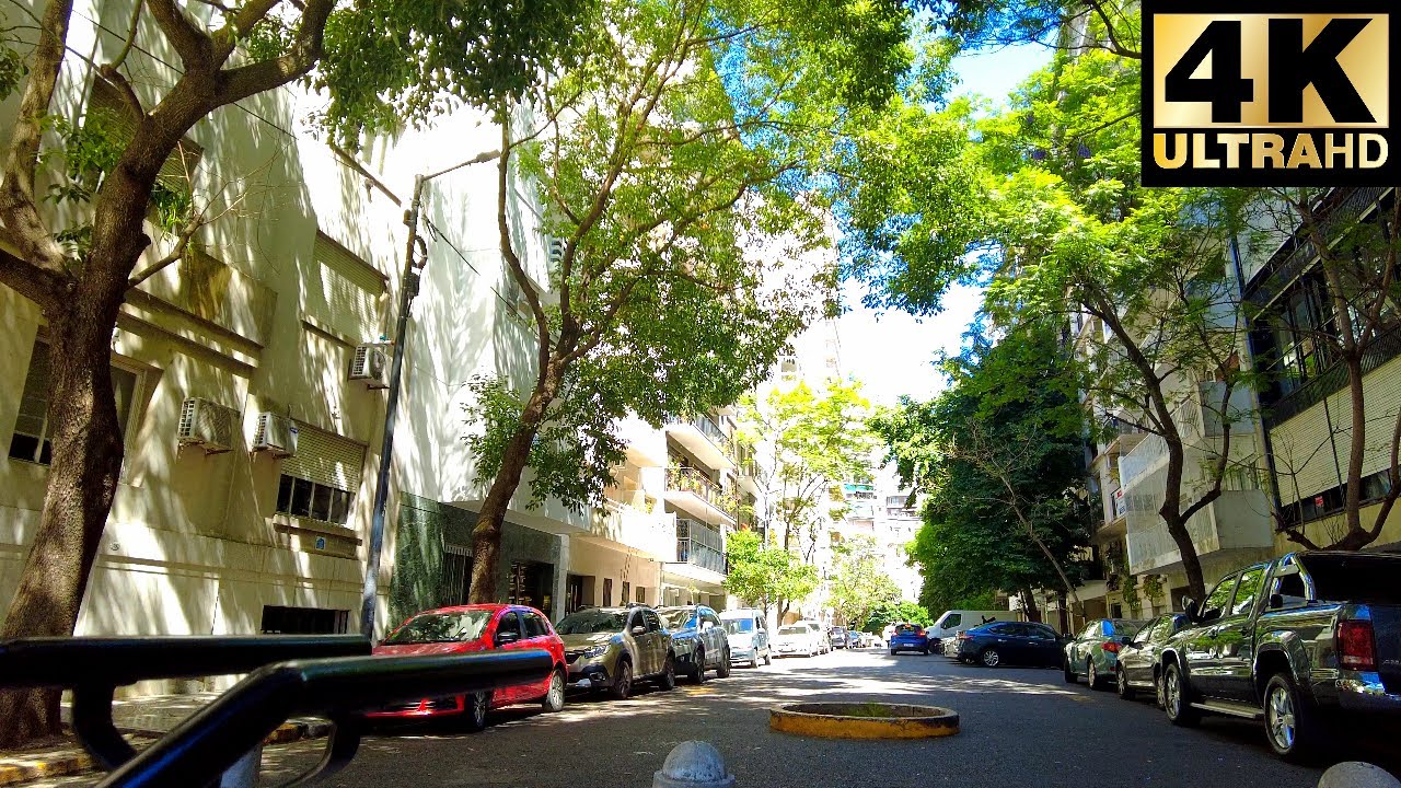 Barrio Recoleta en Buenos Aires, Argentina Virtual Walking Tour [4K]