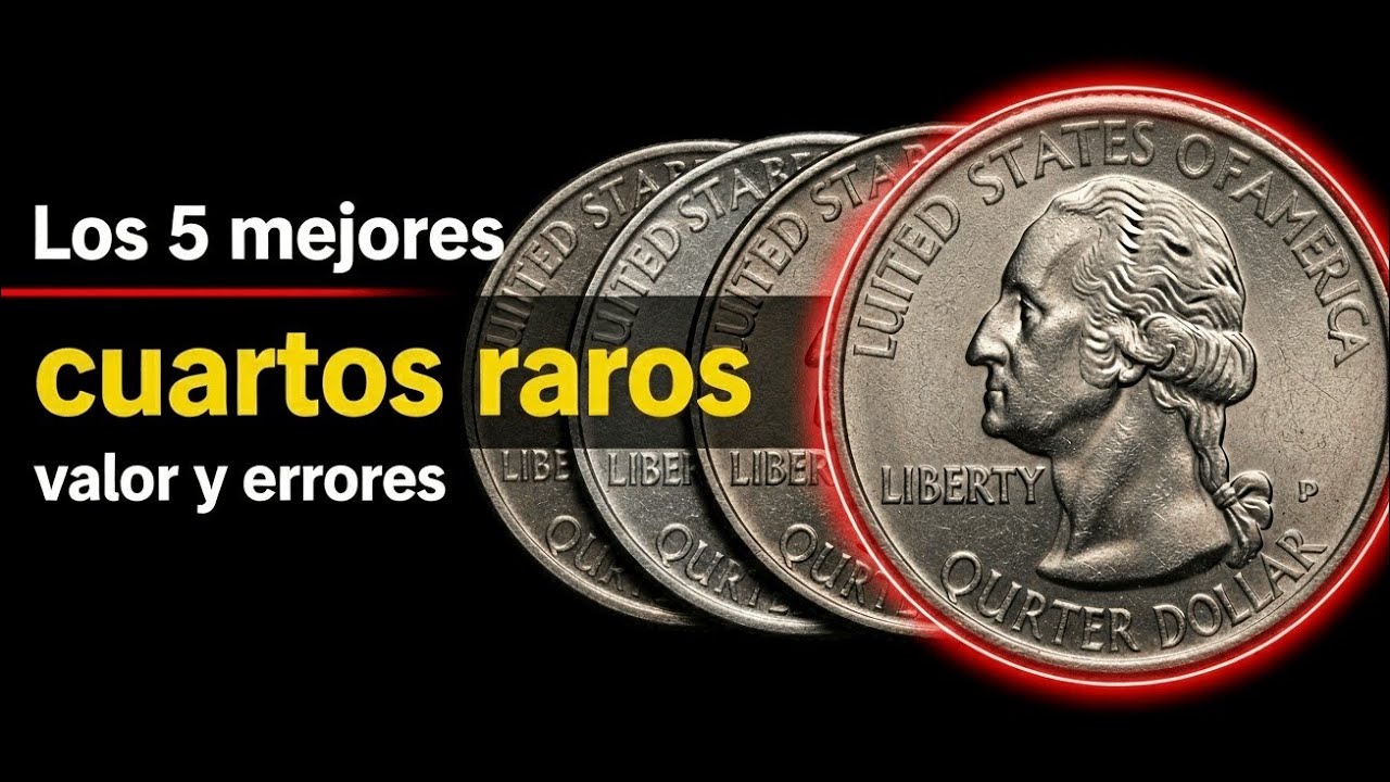 ¿Tienes una de estas 5 monedas? Valen muchísimo dinero