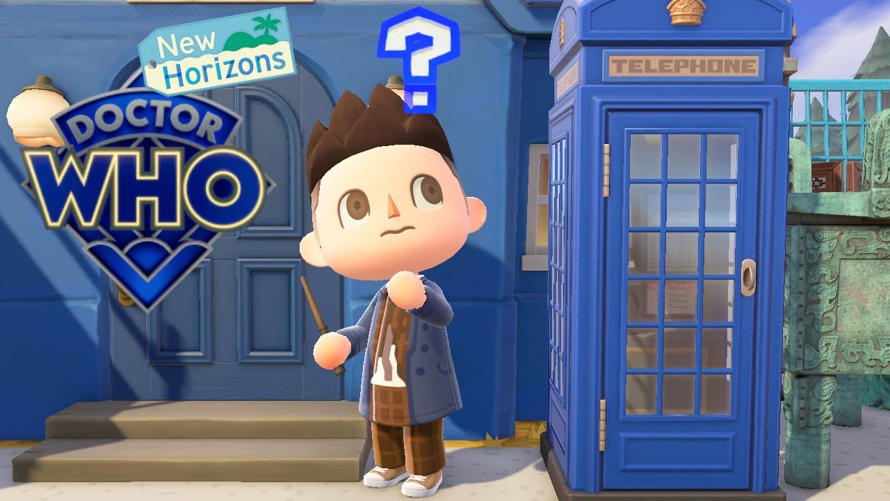Doctor Who ? Touring the TARDIS on my Animal Crossing Island
