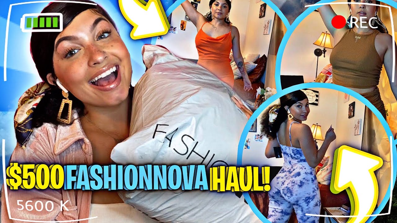 $500 summer fashion nova haul 😍