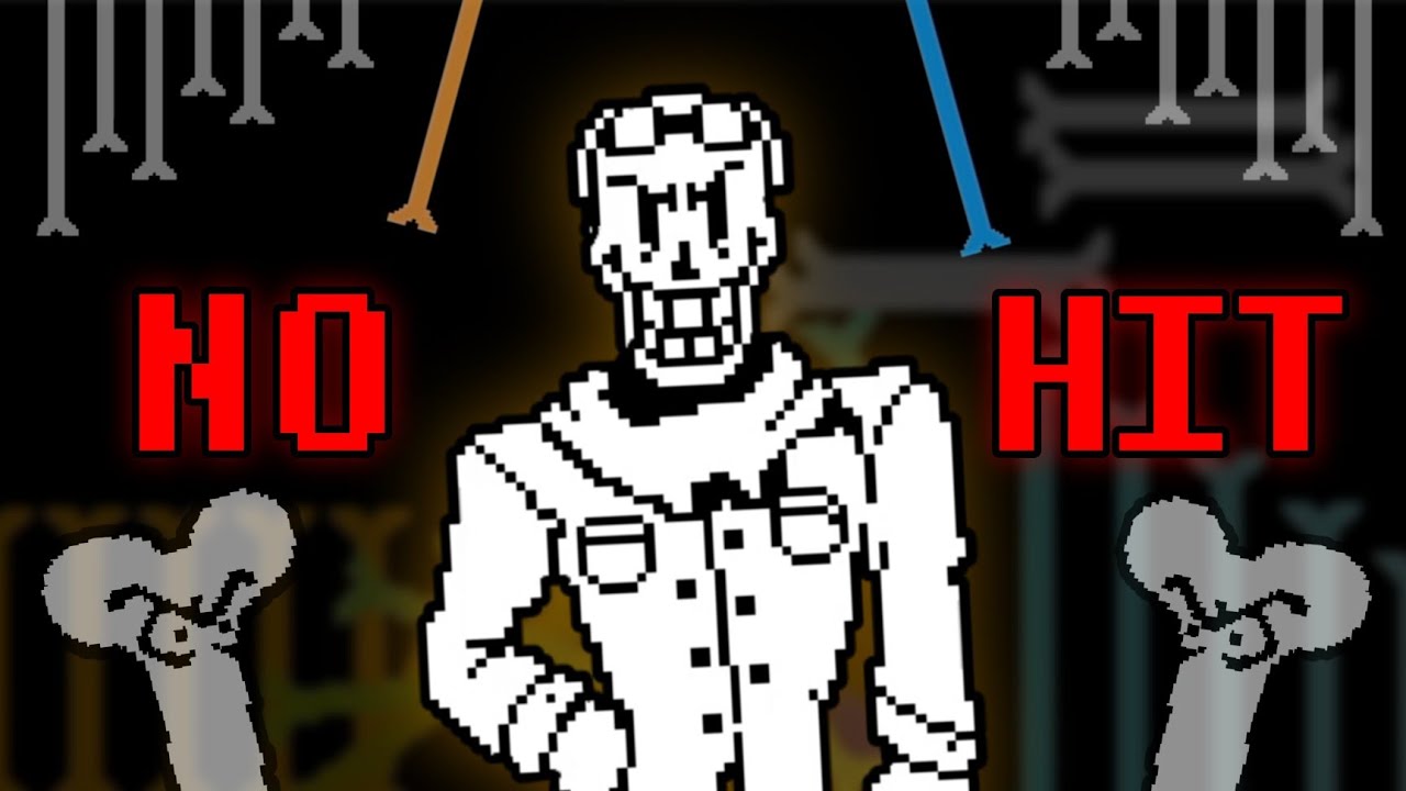 [NO HIT] Inverted Fate - Papyrus survival fight (Tactic mode)