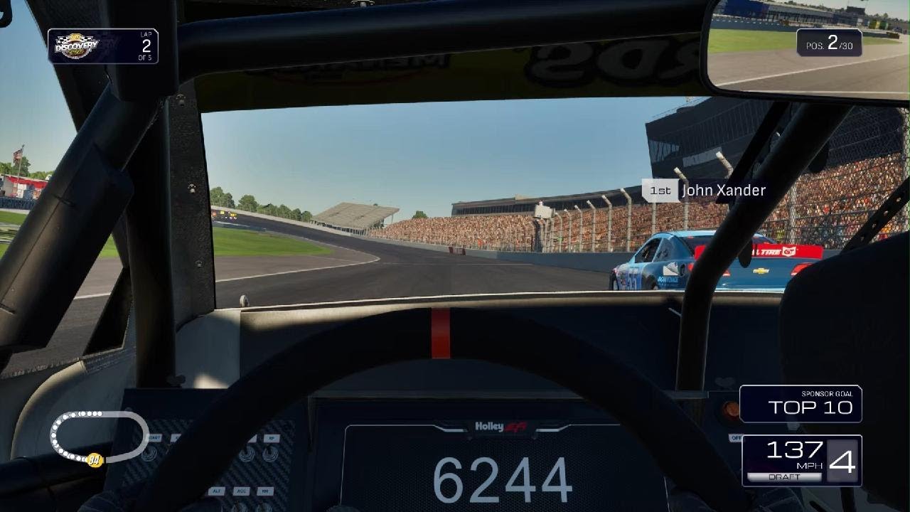 NASCAR 25 My Career Rockway speedway round 1