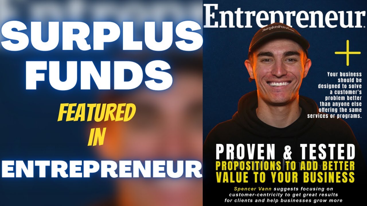 5 Secrets of a Near 8-Figure Business...(Surplus Funds ENTREPRENEUR.com Article)