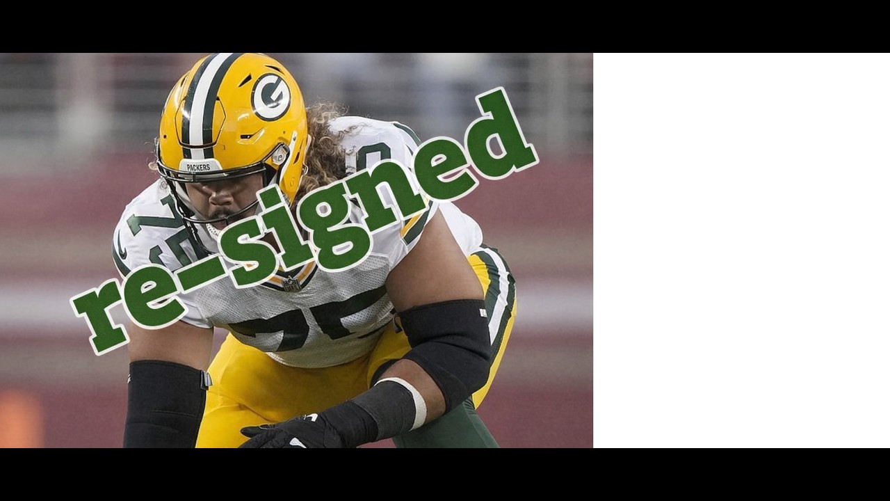 The Packers have a new/old returning Center. Sean Rhyan re-signed before re-agency! #packers