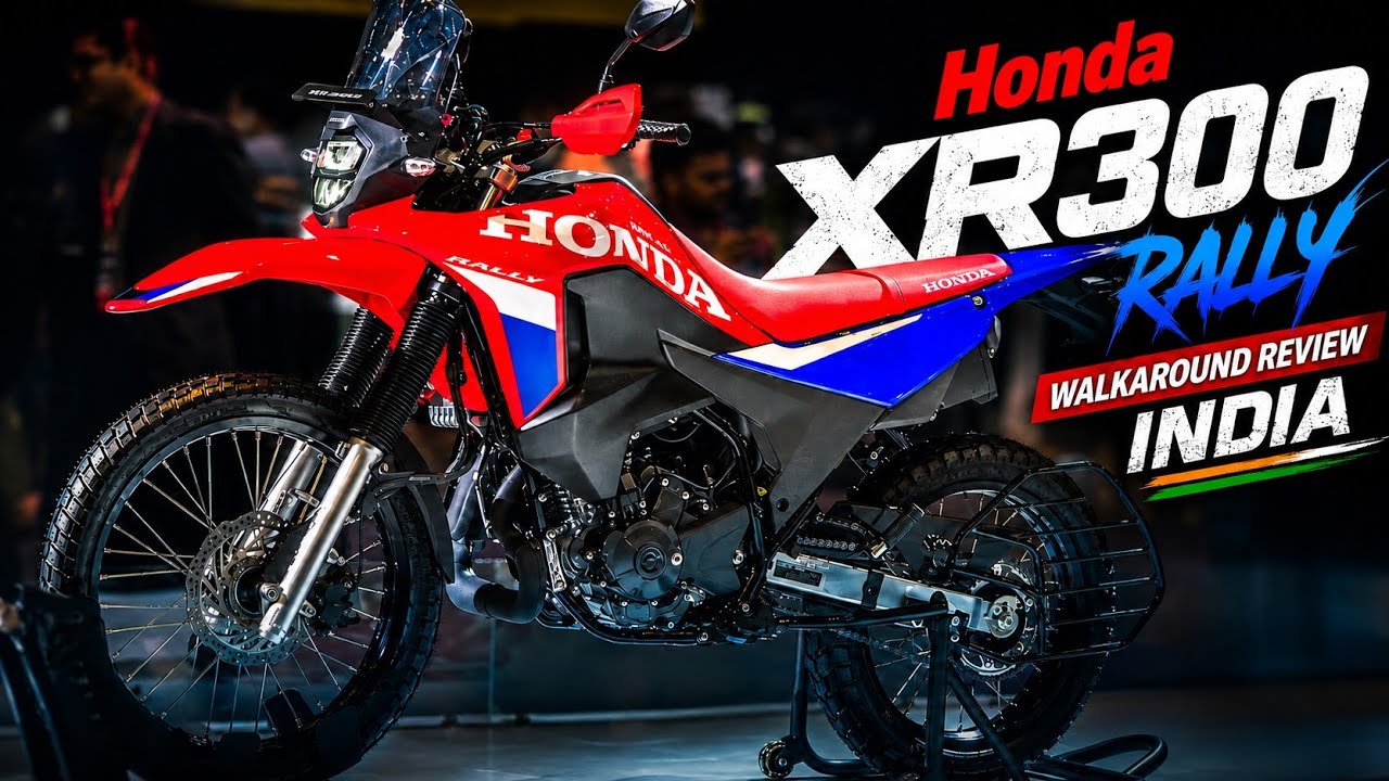 Honda XR 300 Rally First Look Walkaround Review India