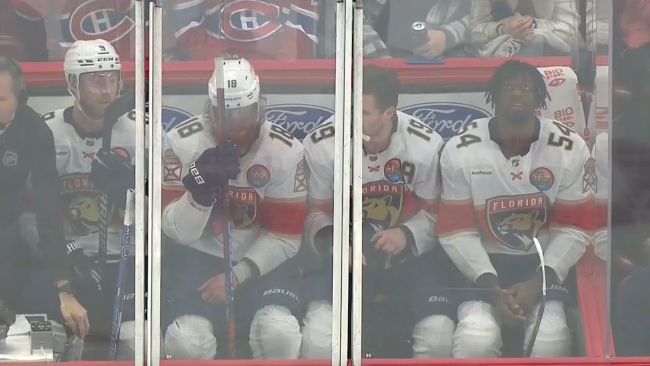Rough stuff from the Florida Panthers vs Montréal Canadiens game (2023 NHL)