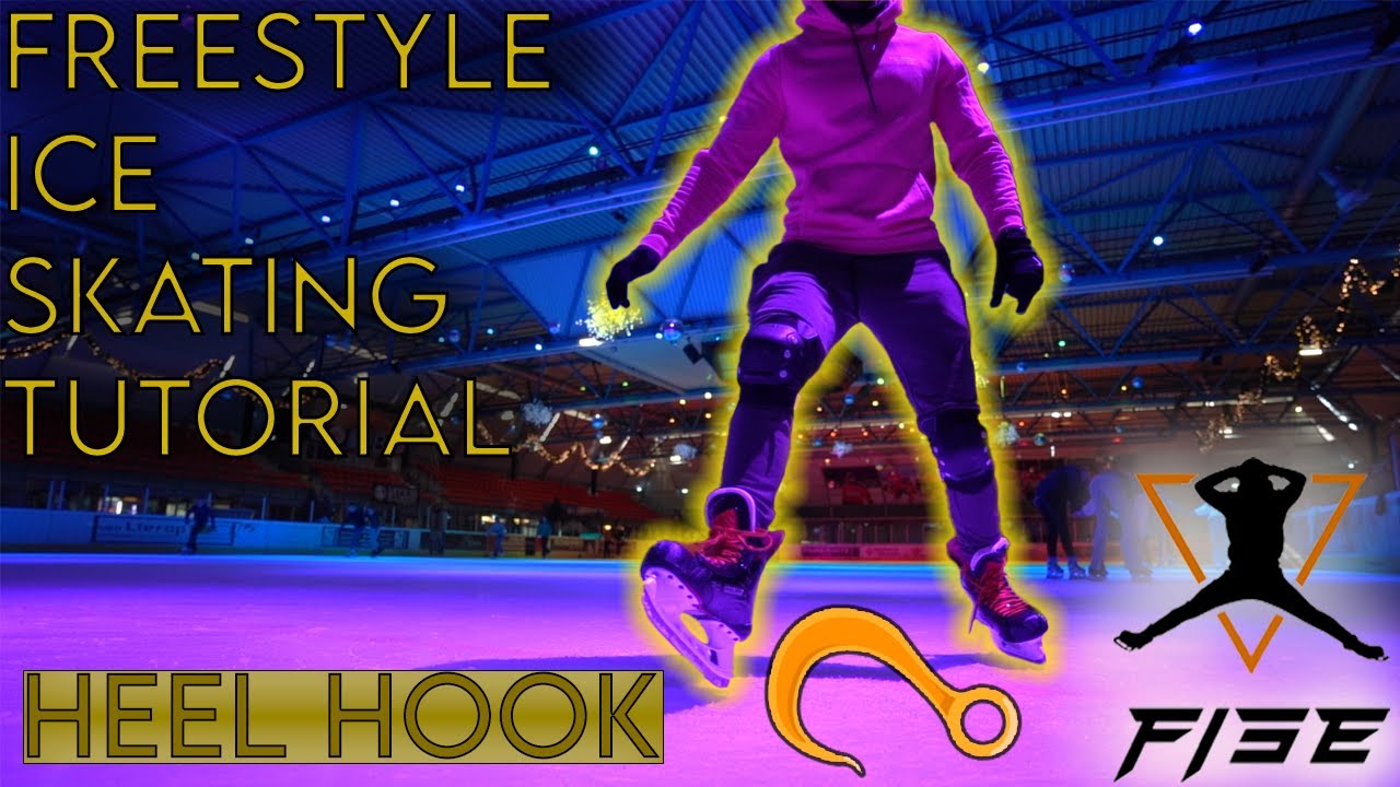Freestyle Ice Skating Tutorial | Heel Hook Footwork