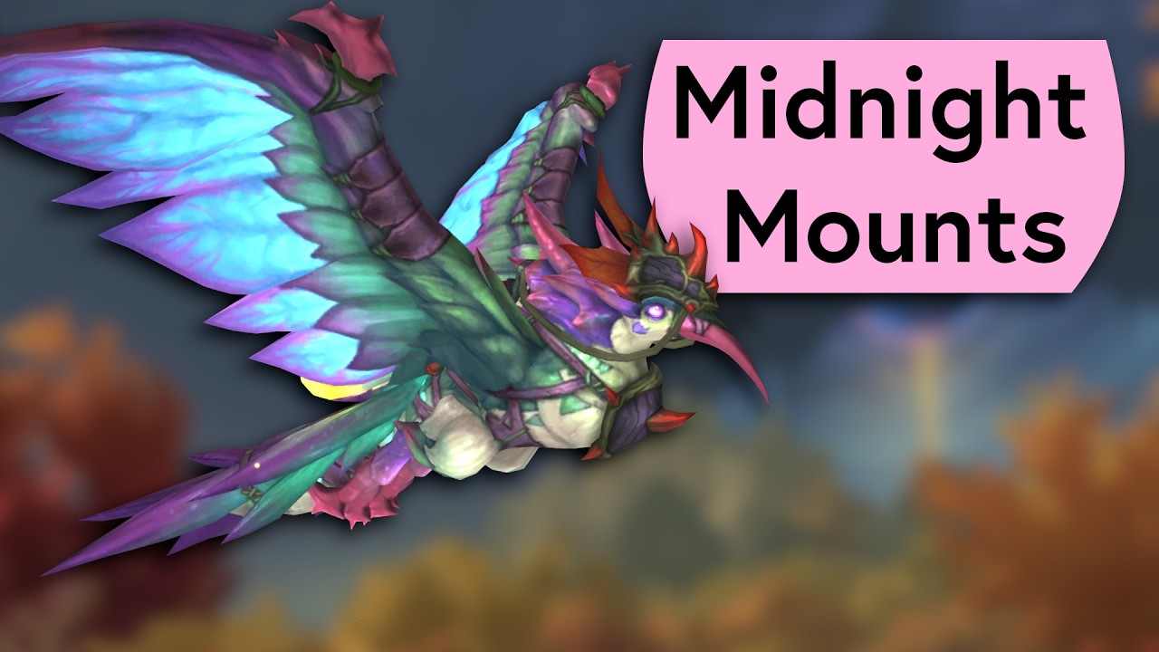 New Mounts in Midnight!