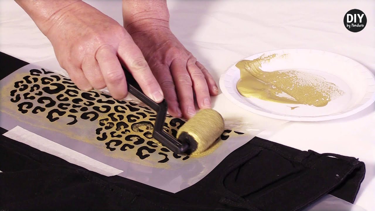 DIY by Panduro: Jeans Decorated by Me, Stencil