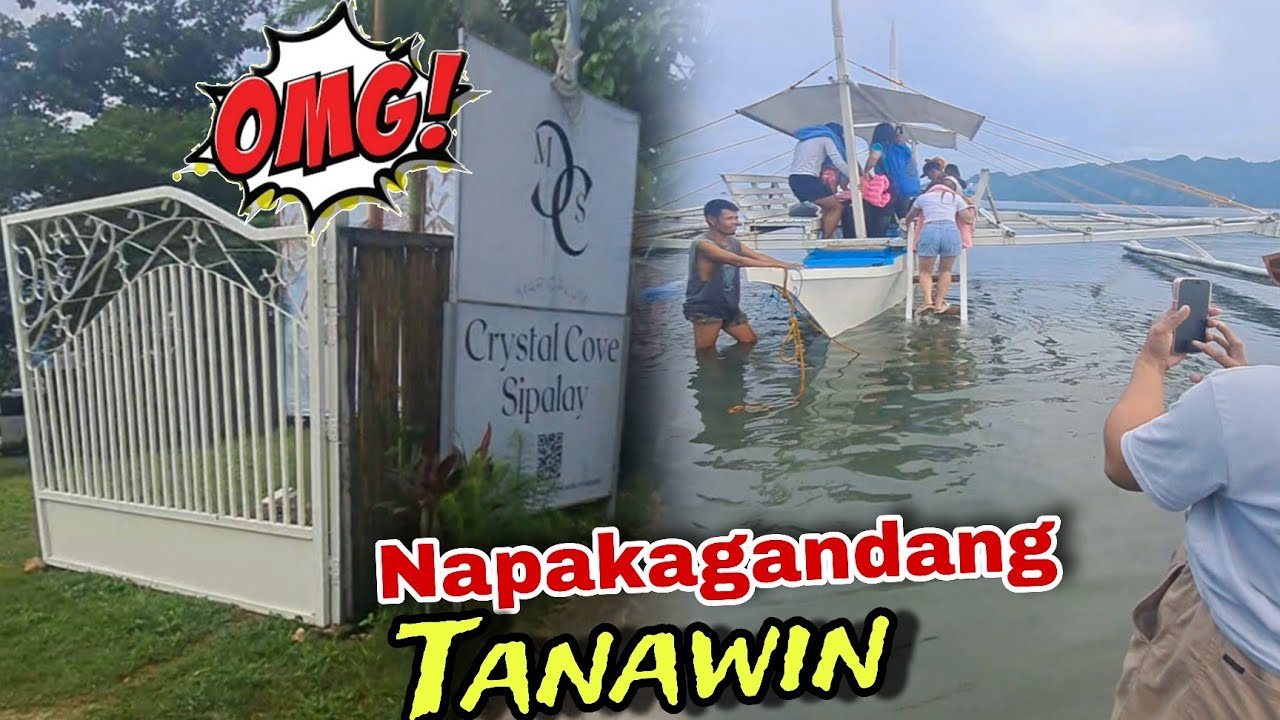 🇵🇭FROM CRYSTAL COVE BEACH RESORT SIPALAY CITY TATAWID TAYO PATUNGONG ISLA NAPAKAGANDA DITO.