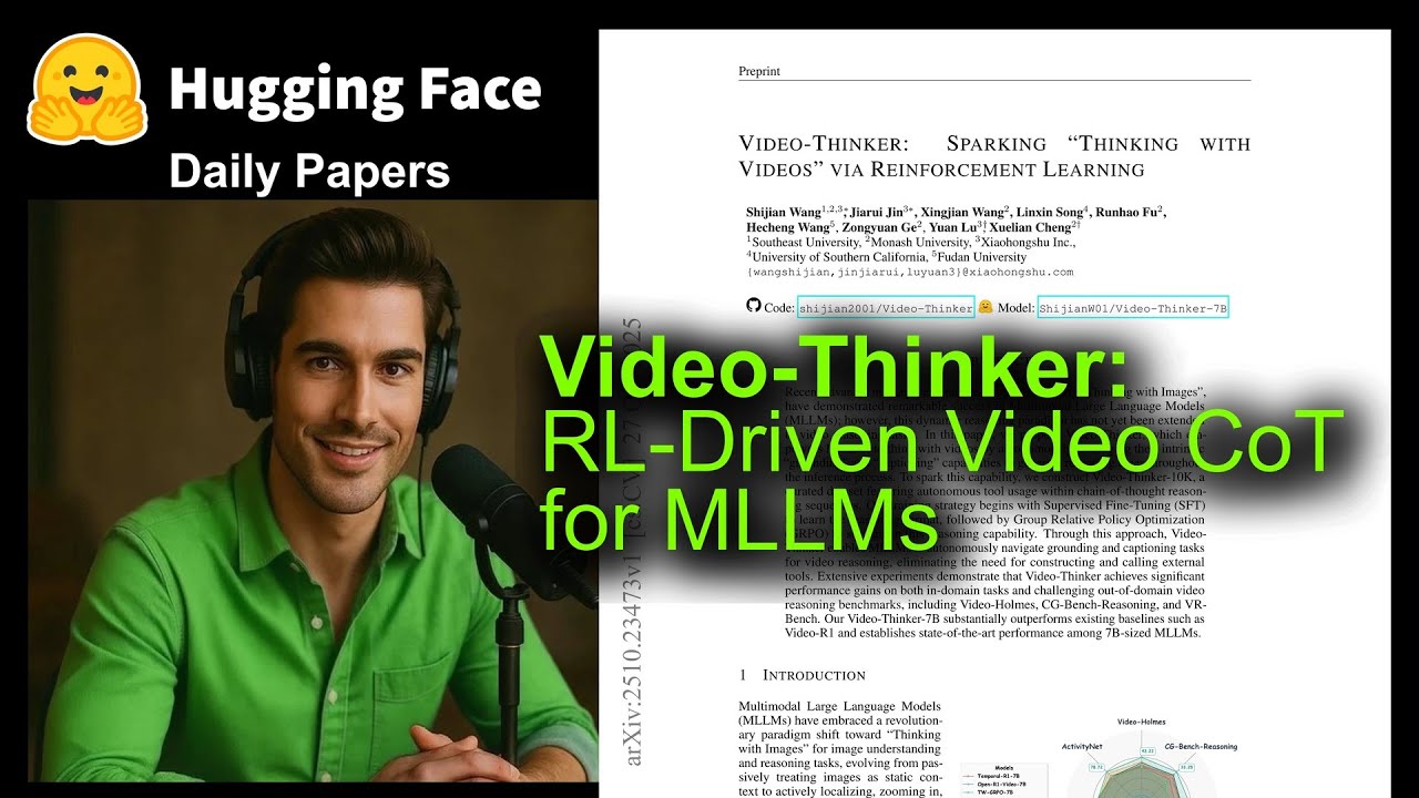 Video-Thinker: RL-Driven Video CoT for MLLMs