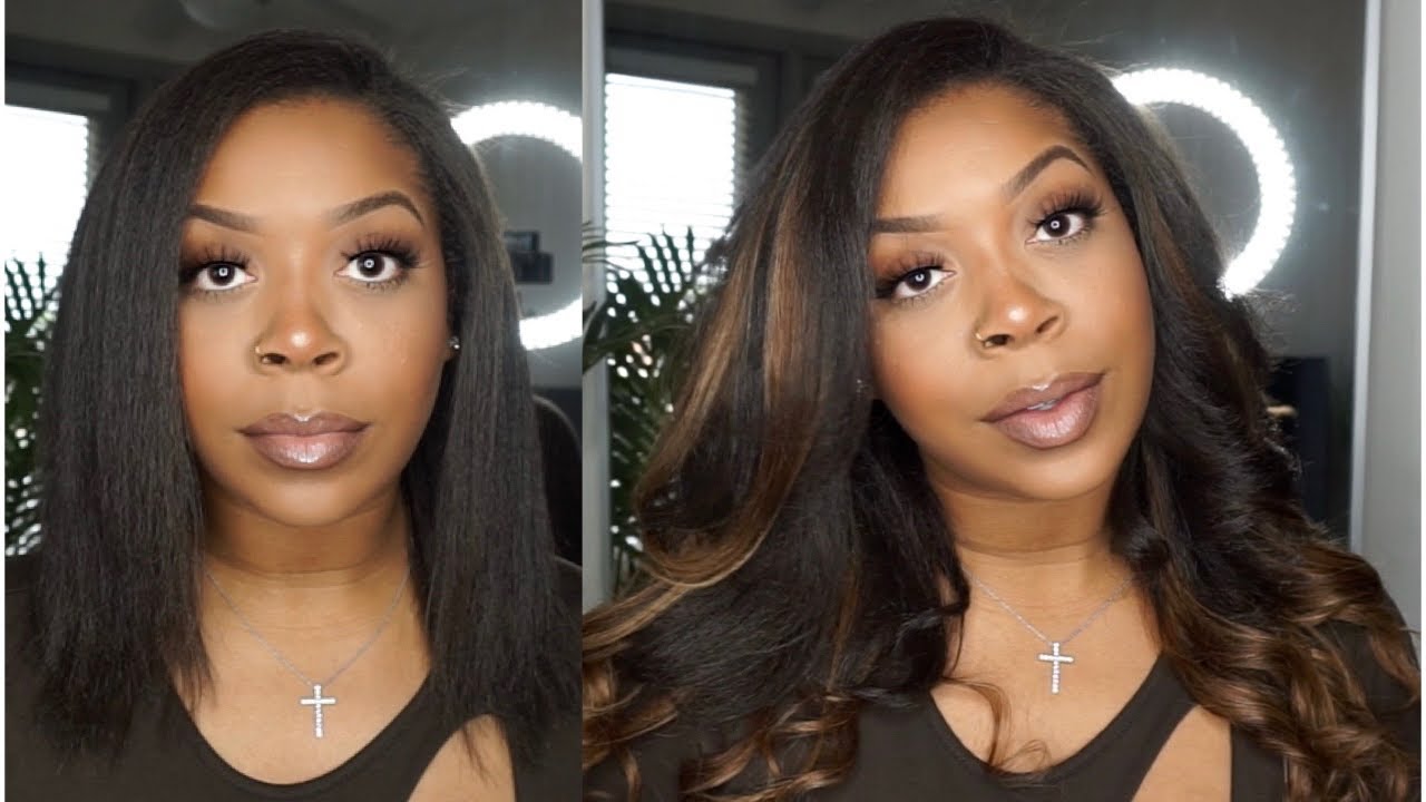 INSTALLING BLONDE HIGHLIGHT CLIP-INS | TAHIKIE HAIR | AFFORDABLE AMAZON CLIP-INS