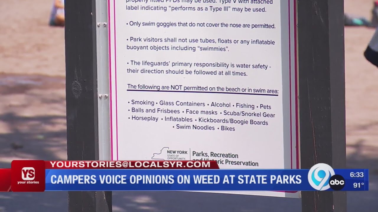 Campers voice opinions on weed at NY State parks