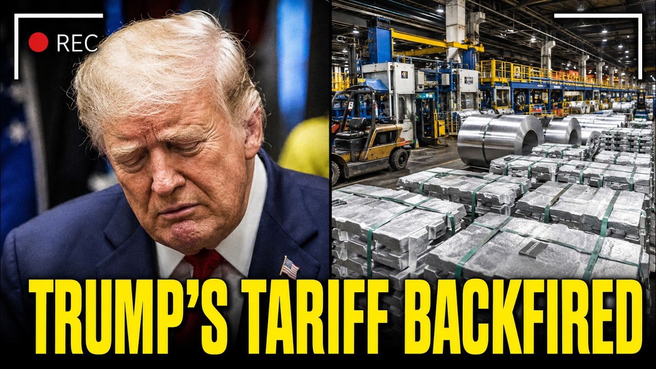 US Factories FUME As Canada's Aluminum Walks Through Trump's Tariff - They Eat $2,406 EXTRA A Tonne
