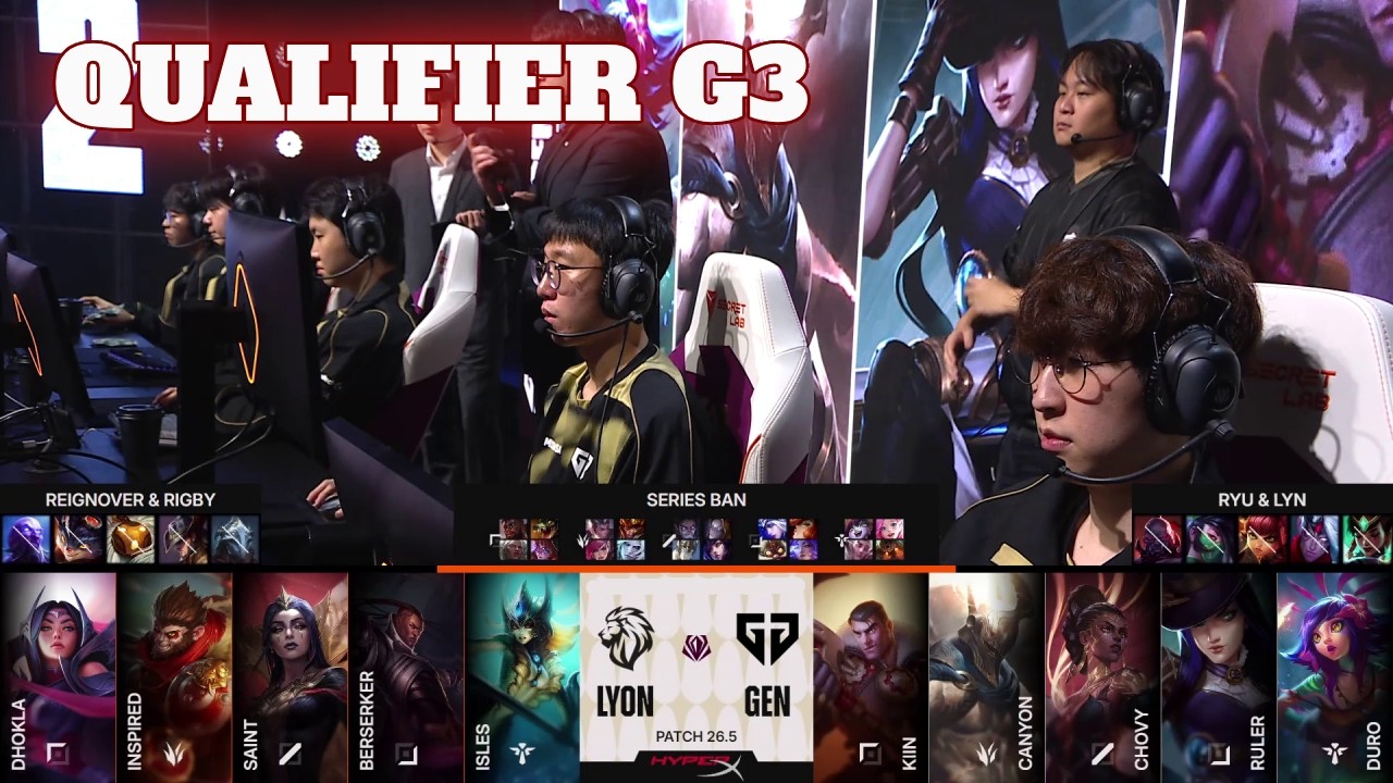LYON vs GEN - Game 3 | Day 4 First Stand 2026 | LYON vs Gen.G G3 full game