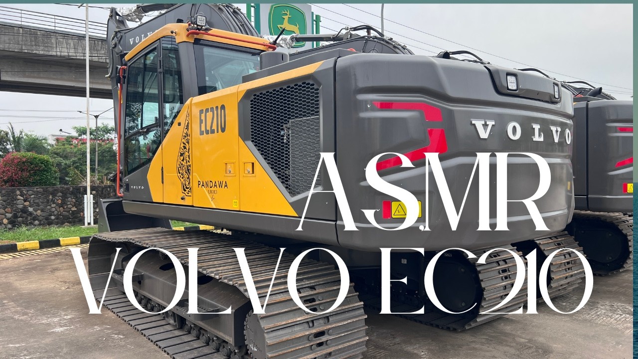 ASMR VOLVO EXCAVATOR EC210 KLAS 20 TON