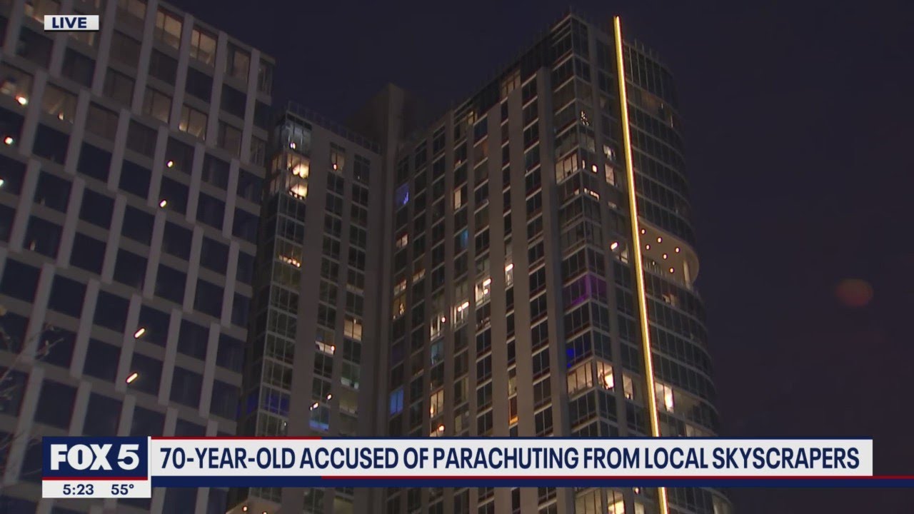 70-year-old grandfather suspected in connection with base jumping incidents in Northern Virginia