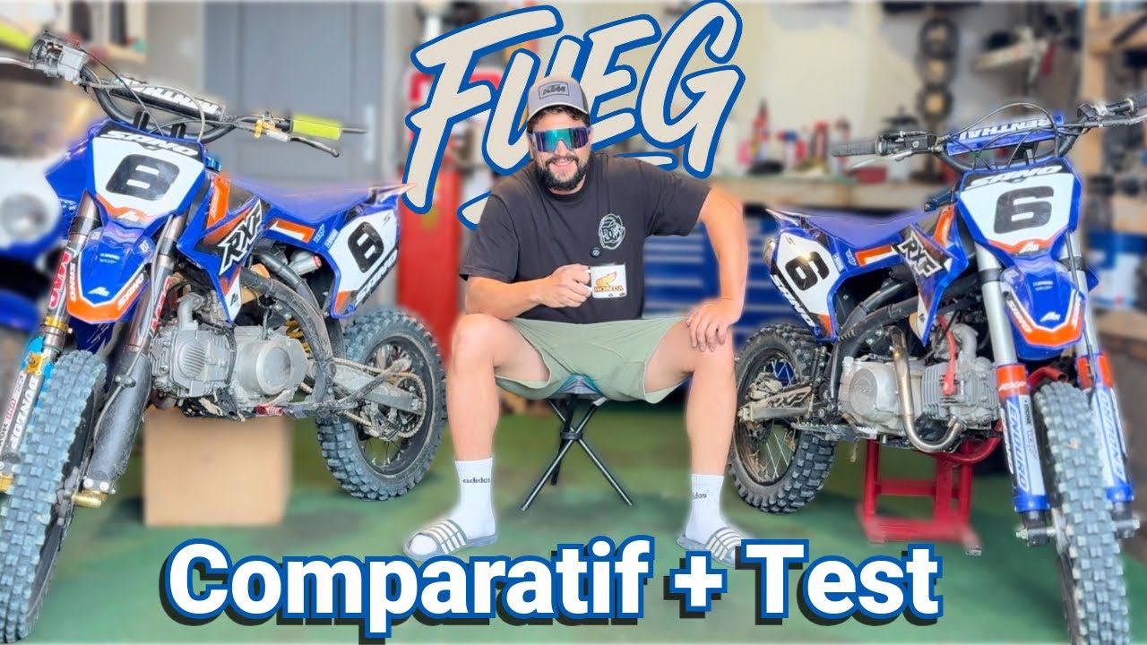 150 RXF stock vs prépa ! 