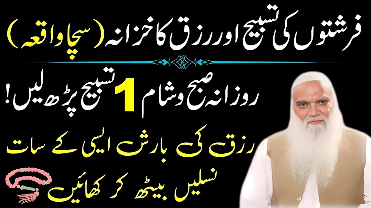 Farishton Ki Tasbih Aur Rizq Ka Khazana | Wazifa For Rizq | Muhammad Iqbal Salfi Bayans 2026