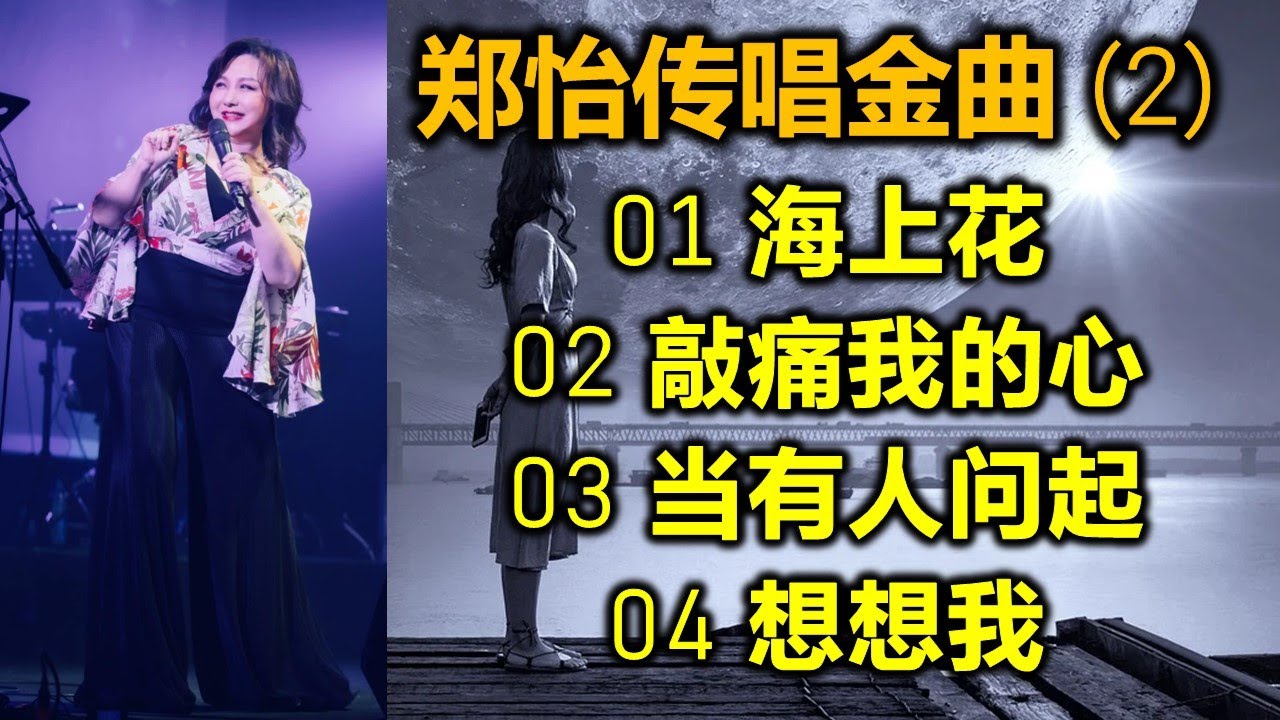 郑怡传唱金曲（2）（内附简体歌词）01 海上花；02 敲痛我的心；03 当有人问起；04 想想我（循知音要求特制简体版）