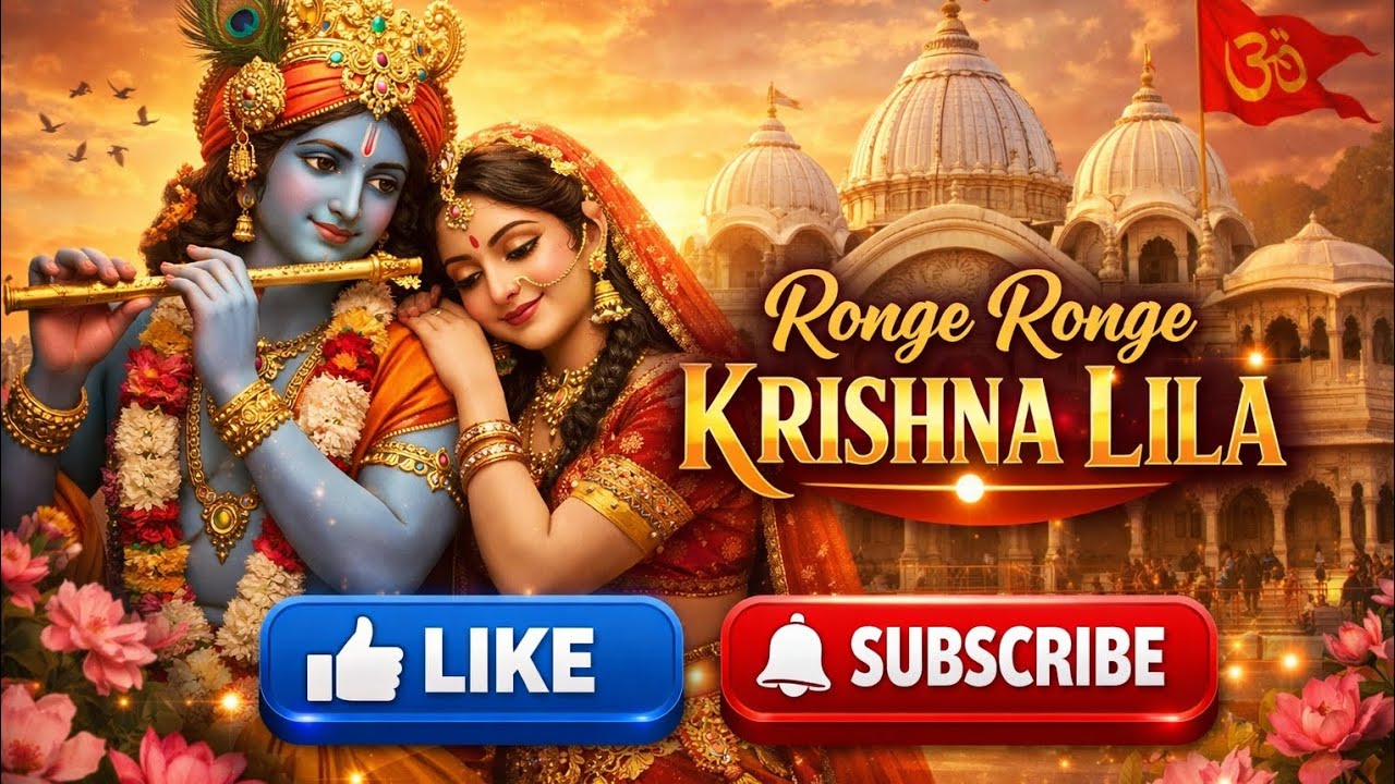 Ronge Ronge Krishna Lila | Radha Krishna Dance | Bhakti Song | Vrindavan Vibes @TSeriesBhaktiSagar 
