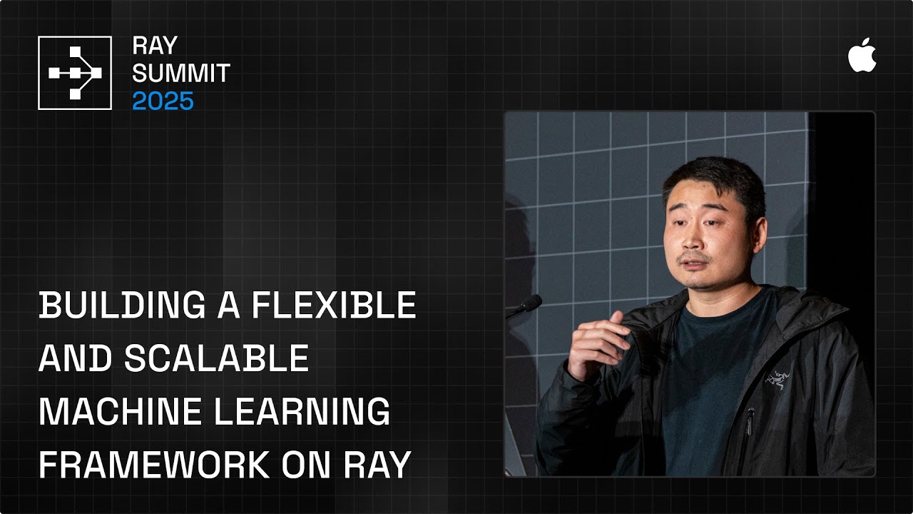 Apple&rsquo;s Approach to Scalable Machine Learning Infrastructure on Ray | Ray Summit 2025