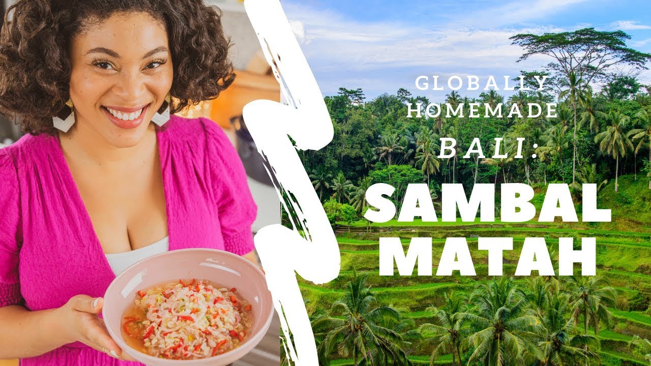 Balinese Chili Sauce - Sambal Matah | Kalisa Marie Eats